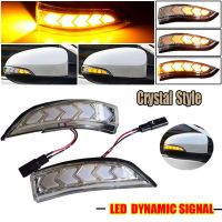 2ชิ้นกระจกมองหลัง LED แบบไดนามิกไฟกระพริบเลี้ยวแสงสำหรับโตโยต้าวีออส Altis Yaris Corolla Camry Venza รีสอร์ต Auris Prius C