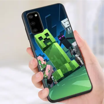 Minecraft Android & Iphone Glass PhoneCase, Mobile Phones