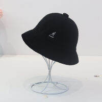 Kangaroo Bucket Hat Spring Knitted Kangaroo Fisherman Hat Classic Logo Solid Color Unisex Painter Hat Sunscreen Breathable