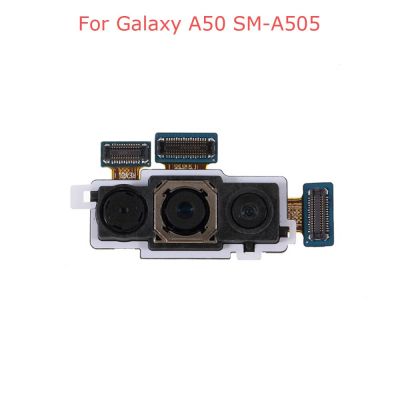 สายเคเบิลงอได้โมดูลกล้องหลังขนาดใหญ่ด้านหลังสำหรับ A505 A50 Samsung Galaxy
