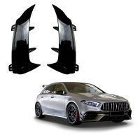 Rear Bumper Splitter Spoiler Rear Canard Air Vent Trim for Benz a Class W177 A180 A200 A250 A45 2019+