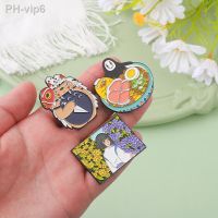 Children 39;s Anime pins and badges Enamel Pin Kawaii Enamel Brooch Personality Lapel Backpack Pins Jewelry Gift for Friends