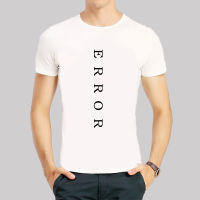 เสื้อยืด ERROR เสื้อใส่สบาย ผ้า Cotton100% ผ้าดีหนานุ่มใส่สบาย Street shirt