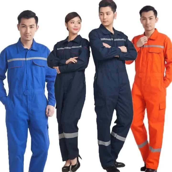 Work Overall Tooling Uniform Men Hi Vis Working Coverall Welding Suit