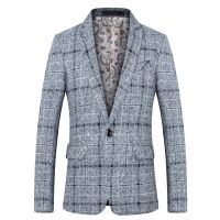 ZZOOI Fashion Spring Suit Brand  New Arrival Clothes Men Blazer Fashion Slim Male Suits Casual ASIAN Size M-5XL