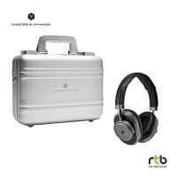 Master &amp; Dynamic MW65 Zero Halliburton Kit หูฟังครอบหูไร้สาย ANC Wireless Headphones หูฟังตัดเสียงรบกวน หูฟัง ANC - Black/Gunmetal By RTB