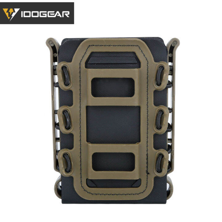 IDOGEAR Portamagazine Molle Per Fucili - Universale Per M4, AR15, M16, AK - Custodia Soft Shell 5.56/7.62mm - Foto 3