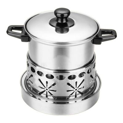 Hiking Stove Stainless Steel Backpacking Survival Stove with Safety Valve Multifunctional Outdoor Cooker for Camping Fishing Hiking and Picnic benefit