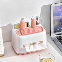 Multifunctional Tissue Box Desktop Storage Rack Drawer Paper Storage Box for Bedroom Living Room Kitchen Tissue Box Holder Tools