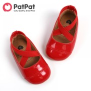 PatPat Christmas Baby & Toddler Sweet Cross Strap Prewalker Shoes