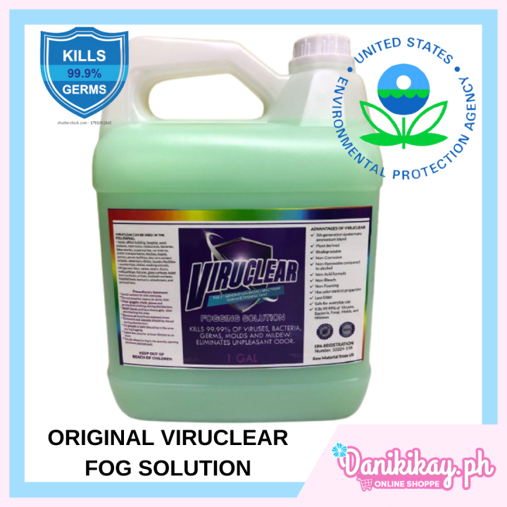 DANIKIKAY.PH VIRUCLEAR DISINFECTANT SOLUTION Disinfectant and Fogging