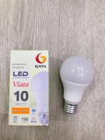 GATA หลอดไฟ LED bulb 10W เดย์ไลท์ (แสงขาว 6500K) / วอร์มไวท์ (แสงทอง 3000K) ซื้อ 1 แถม 1