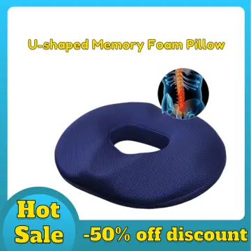 Donut Seat Cushion Firm Pillow for Hemorrhoids, Prostate, Pregnancy,  Pressure Sores, Post Surgery