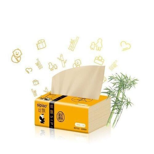 Thùng 30 gói giấy ăn gấu trúc sipiao siêu dai - ảnh sản phẩm 7