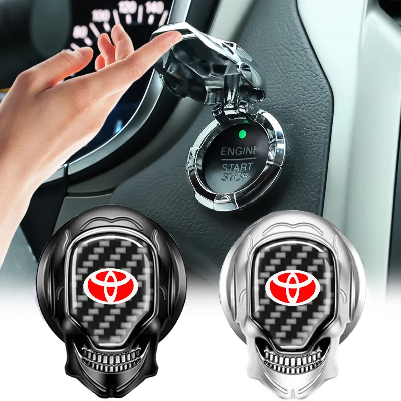 Car One-click Start Button cover Decorative Protective Cover For