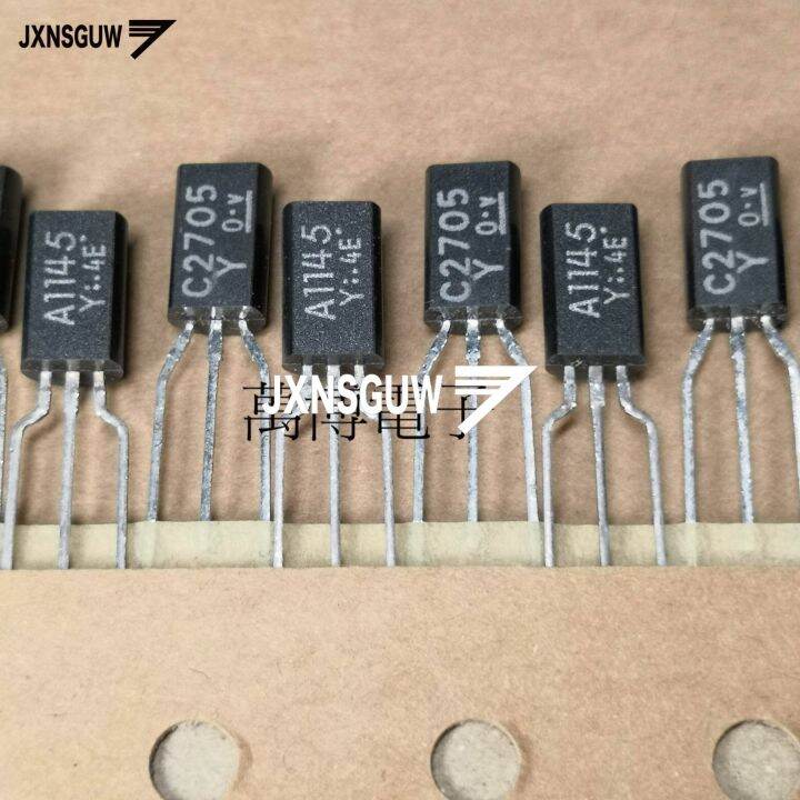 10pair-2sa1145-2sc2705-y-to-92-transistor-a1145-c2705-audio-power-amplifier-2sa1145-y-2sc2705-y-power-transistor4e-white-word