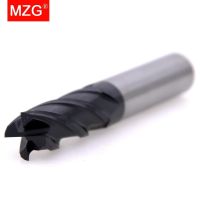 【DT】hot！ MZG 1PCS Cutting HRC55 4 Flute 4mm 5mm 6mm 8mm 12mm Alloy Carbide Metalworking Tungsten Lathe Milling Cutter End Mill