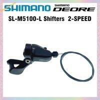 Deore SL M5100 Shift MTB จักรยานกะความเร็ว2X11จำแลงด้านขวาคันเกียร์ซ้าย W/ สายเคเบิลภายใน