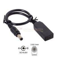 USB 3.1 Type C USB-C To DC 20V 5.5 2.5mm amp; 2.1mm Power Plug PD Emulator Trigger Charge Cable For Laptop