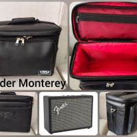 fender Monterey กระเป๋าใส่ลำโพง fender Monterey แบบ หนังสีดำ หนัง (pvc) เกรดดี จาก Easicase