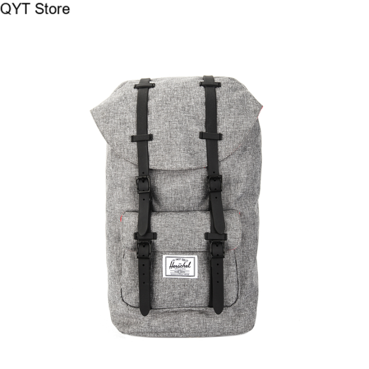 25L Herschel Backpack FullVolume Charcoal Crosshatch Rubber Backpack