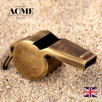 ACME BUZZ RICKSONS Italian Vintage Brass World War II Air Force Pilot Limited Edition Whistle Souvenir Gift Collection Whistle Survival kits