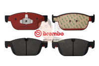 P86 027C ผ้าเบรก-F-แท้ BREMBO รุ่น Ceramic : VOLVO XC60 II,XC90 II,S90 II 2.0 ปี15-18 " เครอป อะไหล่ยนต์"