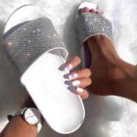 Luxury Women Shoes Slippers Flip Flops Summer Slides Crystal Bling Beach Casual Outdoor Female Ladies Platform Zapatos De Mujer