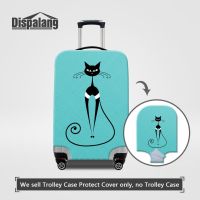 【LZ】▨  Capa protetora de bagagem criativa de gato para animais capa para estojo com três tamanhos de 18 a 32