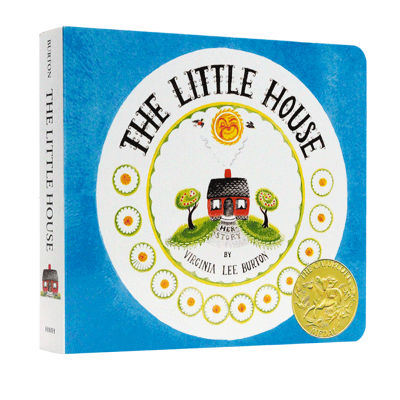 Original English version of the little house cardboard book kaidick Gold Award Wang Peiyu 5 five stage childrens Enlightenment picture book