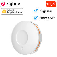 Homekit Tuya ZigBee Smart Home Water Sensor Leak Detector สัญญาณเตือนการรั่วไหลของน้ำน้ำท่วมทำงานร่วมกับ Homekit และ Tuya Zigbee Hub