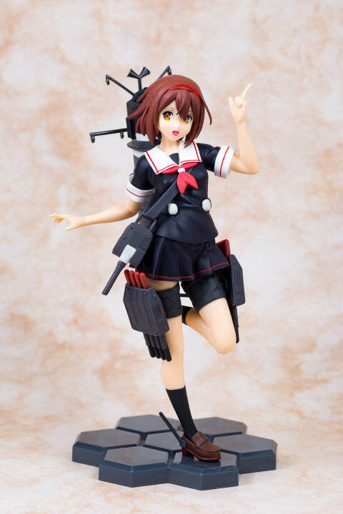 figure-ฟิกเกอร์-งานแท้-100-sega-kantai-collection-kancolle-คันไตคอลเลกชัน-เรือรบ-โมเอะ-คังโคเระ-shiratsuyu-kai-ชิราสึยุ-ไก-ชุดนักเรียน-ver-original-from-japan-anime-อนิเมะ-การ์ตูน-มังงะ-คอลเลกชัน-ของข