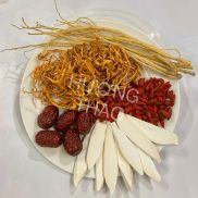 Canh Hạ Thảo Sâm Kỷ Tử canh hầm gà- canh hầm bổ dưỡng - 5 vị thảo dược