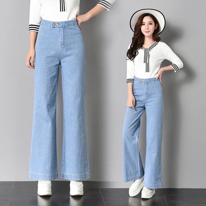 korean-pants-women-high-waist-jeans-pants-denim-long-pants-trousers