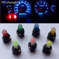 10PCS T5 T6.5 Led Bulb W1.2WCar Interior Lights Dashboard Heating Indicator Wedge Auto Instrument Lamp air conditioning lamp12V