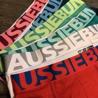 [สง่างาม] Aussiebum ปีกกว้างลูกอมสีผู้ชาย39; S ชุดชั้นในสี่มุมนักมวยชุดชั้นในระบายอากาศเส้นใยยืดหยุ่น