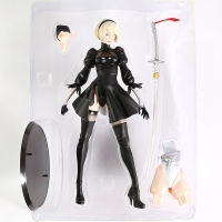 New NieR Automata YoRHa No. 2 Type B 2B fighting action figure PVC toys collection doll anime cartoon model for Christmas gift