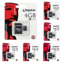 เมมโมรี่การ์ด Kingston Micro SD card Memory Card 4GB 8GB 16GB 32GB 64GB 128GB 256GB กล้อง/ โทรศัพท์มือถือ