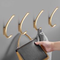 Simplicity Hook Wall Hanging Hook Bedroom Gold Black Zinc Alloy Cabinet Key Holder Wall Coat Rack Coat Hook Bathroom Accessories Picture Hangers Hooks