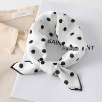 ♨✆○  Chic Small Square Silk Scarves Women Fashion Boho Hair Scarfs Designer Brand Girls Headbands Office Lady Female Bandana Shawl