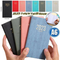 Potable A6 2023ปฏิทินโน้ตบุ๊ครายวันรายสัปดาห์รายเดือน Plan กำหนดตารางเวลา Notepad สมุดบันทึกประจำวันสำนักงานอุปกรณ์การเรียน