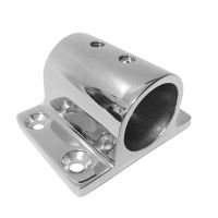 ❧☒☌ Boat Hand Rail Fitting 22mm Rectangle Stanchion Base Mount Accessories