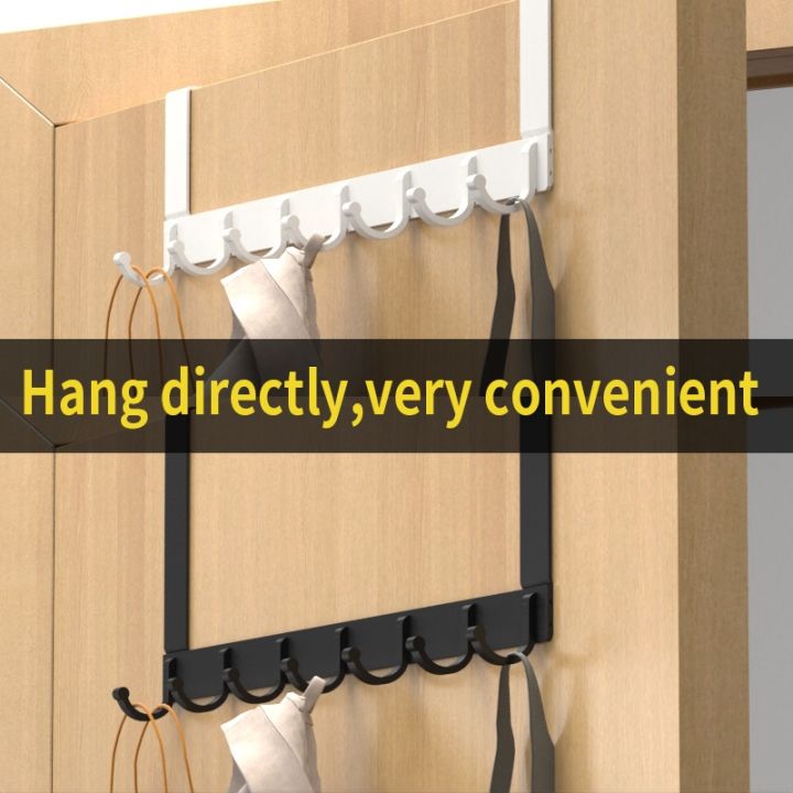 Drill-Free Door Hanger Clothes Hook For Wall Bedroom Metal Aluminum ...