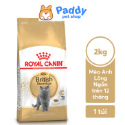 HCM2kg Hạt Royal Canin British Shorthair Cho Mèo Anh Lông Ngắn Trưởng Thành