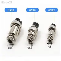 GX12 GX16 2/3/4/5/6/7/8/9/10 Pin Male Female Butting Wire Cable Circular Aviation Socket Plug Panel Connector Dropshipping