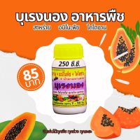 พร้อมส่ง? บุเรงนอง ขนาด 250 ซีซี. อะมิโนพืช+สาหร่าย+ไคโตซาน+น้ำตาลทางด่วน อาหารพืช ใช้ฉีดพ่นทางใบ ฉีดพ่น มะละกอ