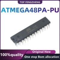 100% Baru Asli ATMEGA48PA-PU Plug Langsung DIP-28 MCU Chip Tunggal Jaminan Otentik Komputer