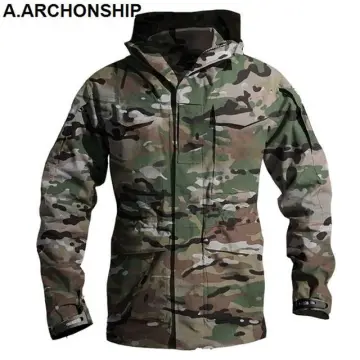 AYXQYZJP Hiking Jackets Hunting Men Clothing Army Clothes