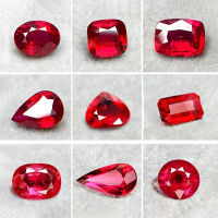 1ชิ้น Wisdom และหินผู้คุ้มครอง3A โมซัมบิกทับทิมคอรันดัม Spinel รูปทรงหลากหลายสร้อยข้อมือ Diy เลือดนกพิราบสีแดง AAA 5-7มม.