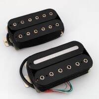 Alnico 5 Gitar Humbucker Pickup 4 Kabel Gulungan แยกชุดซาตู Terlindung Pelat Bawah Untuk Musicman Erniball JP Gitar Baik